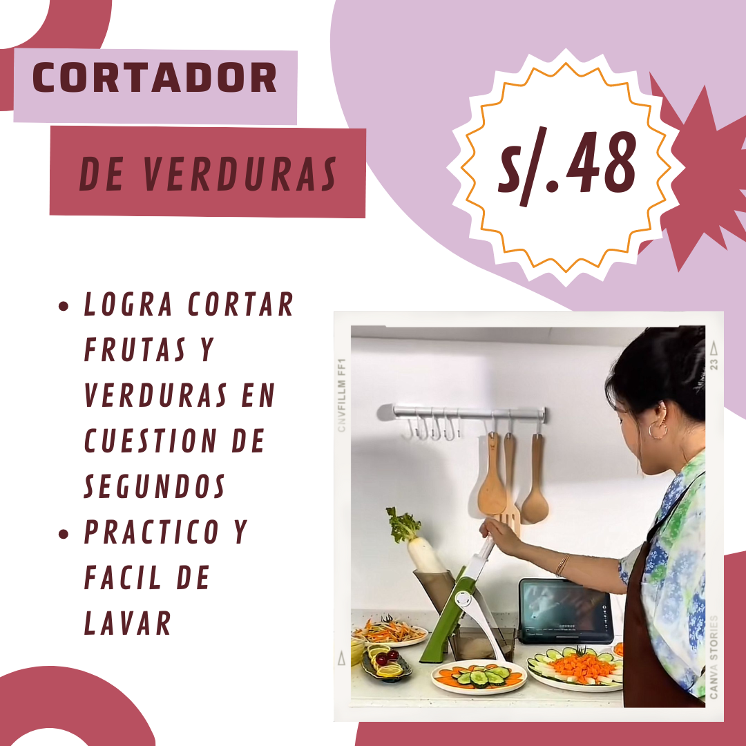 CORTADOR DE VERDURAS